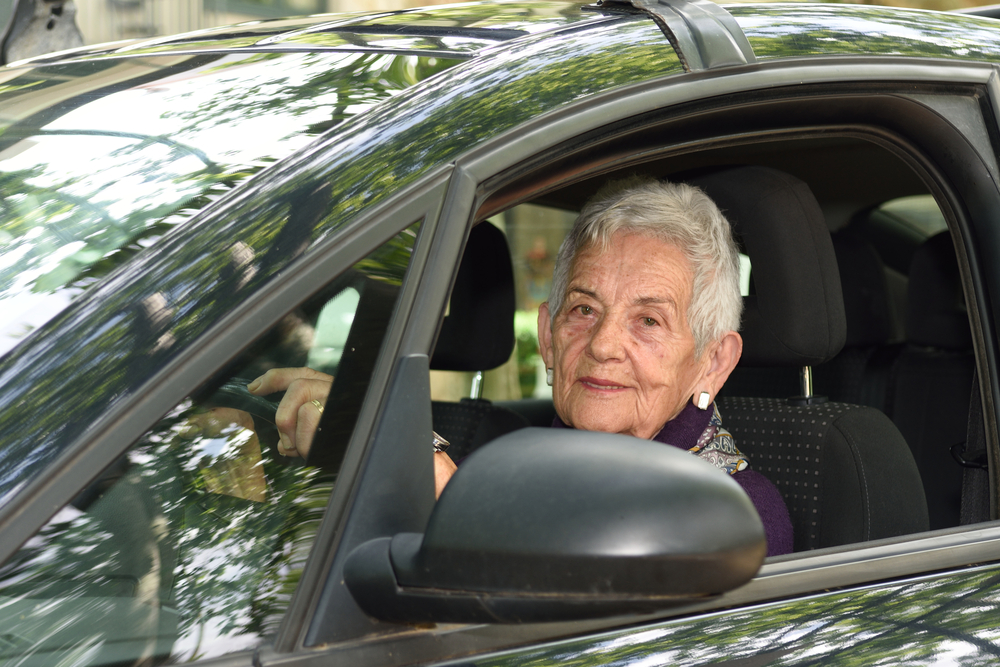 elderly driving